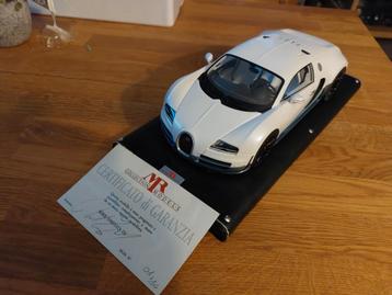 MR 1/18 Bugatti veyron super sport  ZELDZAAM 14 VAN GEMAAKT  beschikbaar voor biedingen