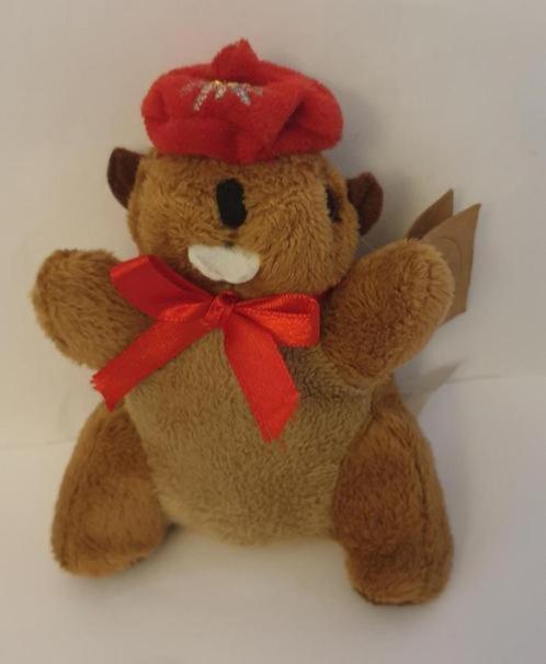 Marmot knuffeltje sleutelhanger Startoy NIEUW ca. 12cm hoog, Kinderen en Baby's, Speelgoed | Knuffels en Pluche, Nieuw, Overige typen