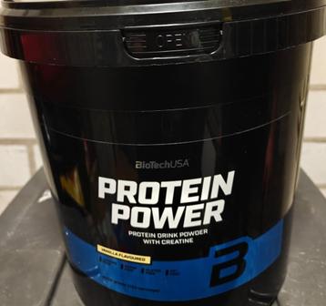 NIEUW! Sealed 4KG BiotechUSA protein power incl. Creatine beschikbaar voor biedingen