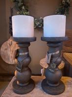 Kandelaars nieuw zie omschrijving, Overige materialen, Zwart, Ophalen of Verzenden, Zo goed als nieuw