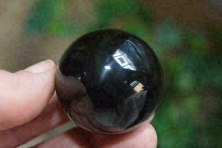 Regenboog Obsidiaan bol - 3,5 cm, Nieuw, Ophalen of Verzenden, Nvt, Nvt