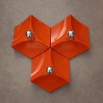 Hexagon Space Age Wandlampen Hoffmeister Leuchten 1970's, Ophalen of Verzenden, Gebruikt, Kunststof, Mid Century Modern Space Age Design 1970's