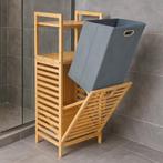 NIEUWE Luxe Bamboe Wasmand-met Kantelfunctie, Overige typen, Nieuw, Ophalen of Verzenden, Minder dan 100 cm