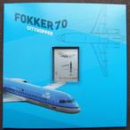 Zilveren postzegel Fokker 70 KLM  Nieuw in verpakking, Verzenden, Postfris