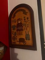 Leuk houten decoratief bord, Ophalen of Verzenden