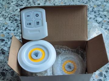 Led lampjes (dimbaar) met afstandsbediening beschikbaar voor biedingen