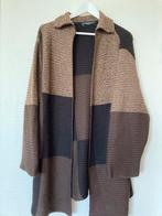MARINA (RINALDI) SPORT Bruin Gebreid Vest Maat XL, Verzenden, Zo goed als nieuw, Maat 46/48 (XL) of groter, Bruin