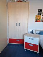 2-deurs Linnenkast en verrijdbaar ladenblok Stretch (EMDEKA), Ophalen, Gebruikt, 180 cm of meer, 85 tot 100 cm