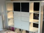 IKEA KALLAX kast 4x4 vakken (Ede ophalen), Huis en Inrichting, Kasten | Wandmeubels, Ophalen, Gebruikt, 100 tot 150 cm, Minder dan 150 cm