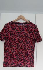 shirt rood/zwart met bloementje maat 42, Maat 42/44 (L), Pescara, Ophalen of Verzenden, Zo goed als nieuw