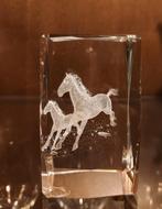 Kristallen paardenfiguur 4x4mm, 8mm hoog, Ophalen, Zo goed als nieuw