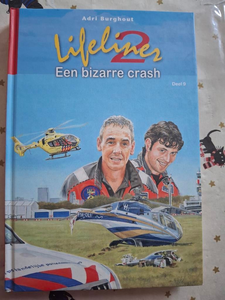 Boek: lifeliner een bizarre crash deel 9, Boeken, Ophalen of Verzenden