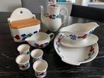 Boerenbont servies, Huis en Inrichting, Keuken | Servies, Gebruikt, Overige typen, Ophalen of Verzenden, Aardewerk