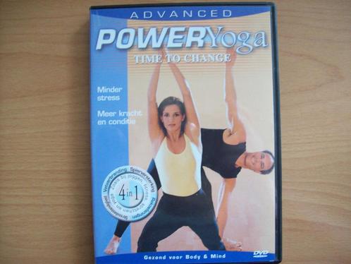 Advanced Power Yoga: Time To Change, Cd's en Dvd's, Dvd's | Sport en Fitness, Zo goed als nieuw, Cursus of Instructie, Yoga, Fitness of Dans