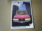 Peugeot 604 1983 20 pag., Boeken, Verzenden, Zo goed als nieuw, Peugeot