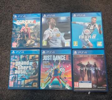 6 leuke spellen voor de PlayStation 4 beschikbaar voor biedingen