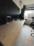 Steigerhout buro groot, Huis en Inrichting, Ophalen, Zo goed als nieuw, Bureau