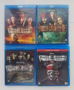 Blu-Ray: Pirates of the Caribbean deel 1 t/m 4 (3D), Boxset, Ophalen of Verzenden, Zo goed als nieuw, Avontuur