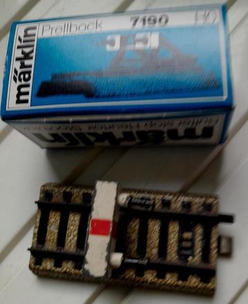 Marklin stootblok M-rail 7190 beschikbaar voor biedingen