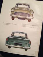Aangeboden een FORD CONSUL folder uit 1958 - Frans, Ophalen of Verzenden, Zo goed als nieuw, Ford