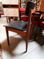 4) Een vintage / retro eetkamer stoel., Ophalen, Gebruikt, ., .