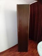Donkerbruine houten kast, Huis en Inrichting, Kasten | Kledingkasten, Ophalen, 150 tot 200 cm, 25 tot 50 cm, Overige houtsoorten