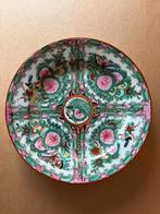 6-delig Chinees Rose Canton porselein – Vaas, Kom & 4 Borden, Ophalen of Verzenden