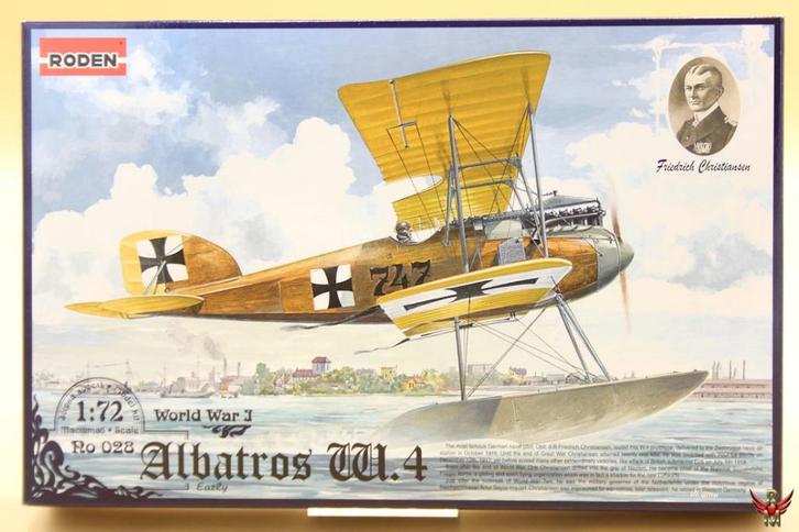 ROWASP | Roden 1/72 Albatros W 4 Early, Hobby en Vrije tijd, Modelbouw | Vliegtuigen en Helikopters, Nieuw, Vliegtuig, 1:72 tot 1:144