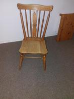 1 enkele eiken stoel met zadelzit ( 500429), Ophalen of Verzenden, Bruin, Eén