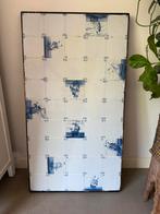 Zwaar Delfsblauw tegel blad / tafelblad, Huis en Inrichting, Tafels | Bijzettafels, Ophalen, Zo goed als nieuw