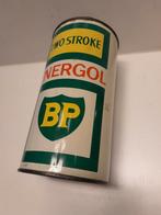 Oud BP olieblik 2stroke energol, Verzamelen, Overige merken, Gebruikt, Ophalen