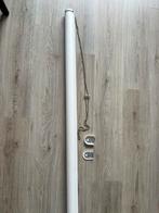 Blackout wit rolgordijn 220x190cm, Ophalen, Zo goed als nieuw, Wit