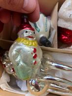 Antieke kerstbal clow oude kerstversiering, Diversen, Kerst, Ophalen of Verzenden, Gebruikt
