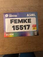 Startbewijs halve marathon eindhoven, Ophalen, Zo goed als nieuw, Overige typen