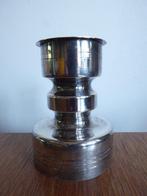 verzilverde kandelaar, Antiek en Kunst, Ophalen of Verzenden, Zilver