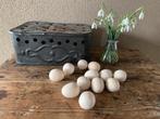 Oude kwartel broedeitjes. Pasen. Paasdeco.  “Bikkel”, Antiek en Kunst, Ophalen of Verzenden