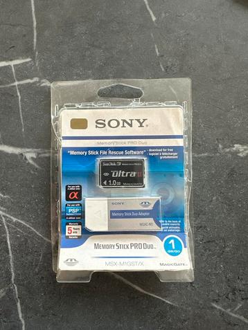 Sony Memory Stick Pro Duo - Nieuw in Verpakking! beschikbaar voor biedingen