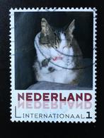 2087 Persoonlijke zegel - Internationaal - Poes - gestempeld, Postzegels en Munten, Postzegels | Nederland, Ophalen, Na 1940, Gestempeld