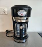 Koffiezetapparaat - Zwart Glas - Russell Hobbs Koffiezetter, Nieuw, 10 kopjes of meer, Gemalen koffie, Koffiemachine