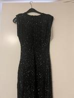 Glanzende zwarte jurk van Costes - Maat M, Kleding | Dames, Riemen en Ceinturen, Ophalen of Verzenden, Gedragen, Zwart