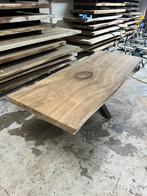 Boomstamtafel 240 x 90 x 8cm, Huis en Inrichting, Tafels | Eettafels, Overige materialen, Drempt@ars-longa.nl, Zomerweg 29b, Rechthoekig