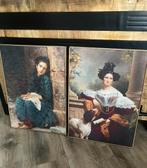 Twee landelijke lijsten met  oud gemaakte portretten, Ophalen