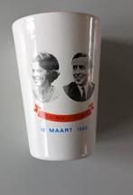 Beker Prinses Beatrix en prins Claus, Ophalen of Verzenden, Zo goed als nieuw