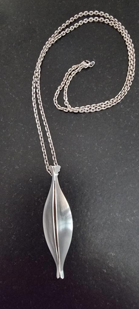 Zilveren vintage ketting kordes lichtenfels, Sieraden, Tassen en Uiterlijk, Kettingen, Zo goed als nieuw, Zilver, Zilver, Verzenden