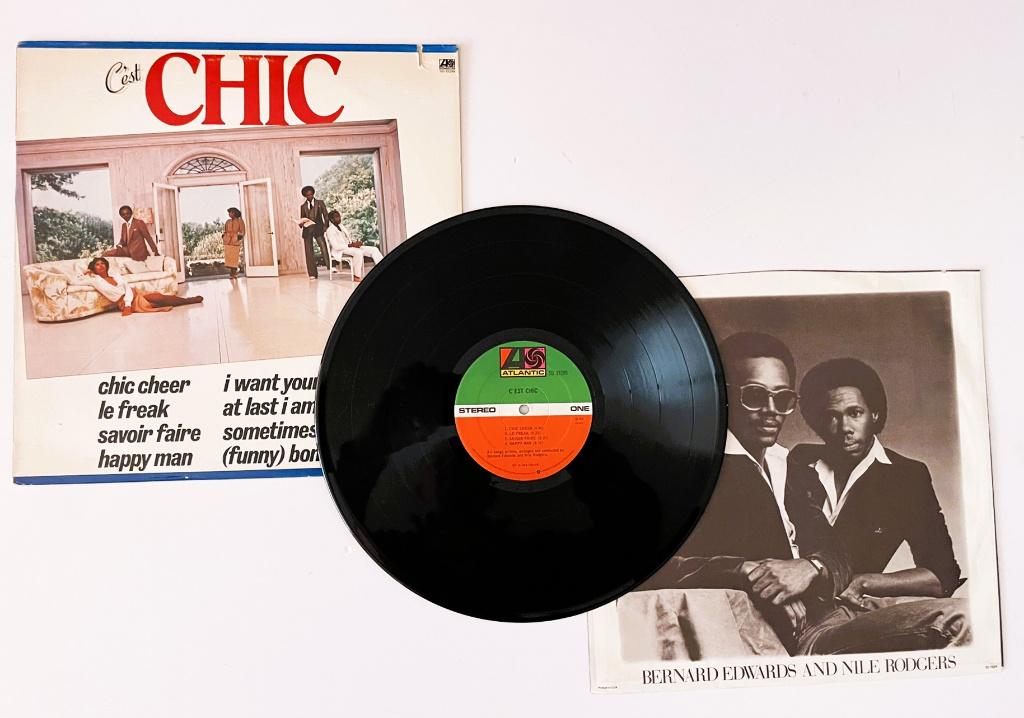LP C'est Chic	Chic, Cd's en Dvd's, Vinyl | Pop, Ophalen of Verzenden, 1960 tot 1980, Gebruikt, 12 inch