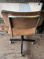 Vintage Gispen H-12 bureaustoel - nochris 2.0, Huis en Inrichting, Bureaustoelen, Gebruikt, Bruin, Ophalen of Verzenden, Bureaustoel
