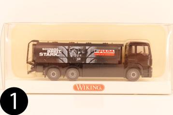 1/87 Wiking 6 kleine Vrachtwagens beschikbaar voor biedingen