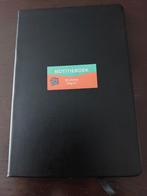 Zwart opschrijfboek met elastiek en zwart koord.( nieuw), Ophalen of Verzenden, Nieuw