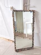spiegel in grote lijst, met schelpen decoraties., Ophalen, Minder dan 50 cm, Zo goed als nieuw, Minder dan 100 cm