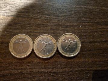zeldzaam italy munt 1 euro  beschikbaar voor biedingen